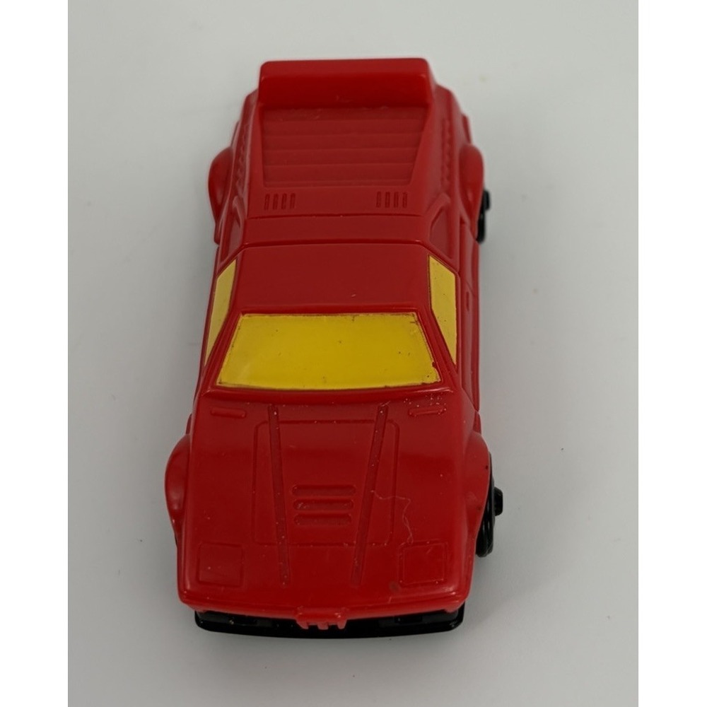 Vintage 1986 Tonka GoBots Wendy's Beamer Red Car Kid's Meal Toy